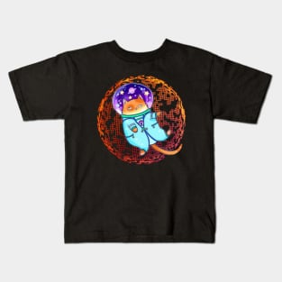 The first cat in space Kids T-Shirt